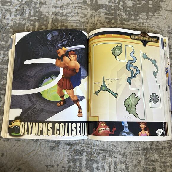 Kingdom Hearts Signature Series Guide with Fold Out PS- 2 2005 Book Bradygames - Picture 8 of 15